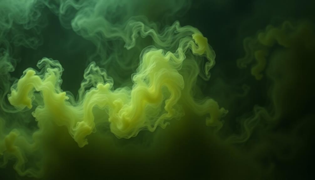 aromatic essence fills air
