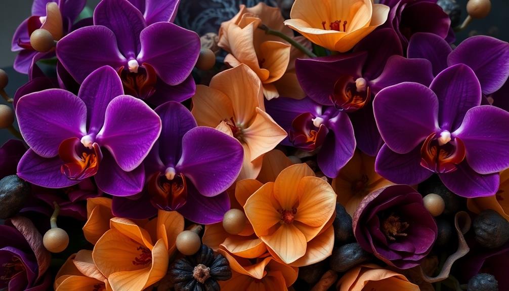 aromatic essence fills air