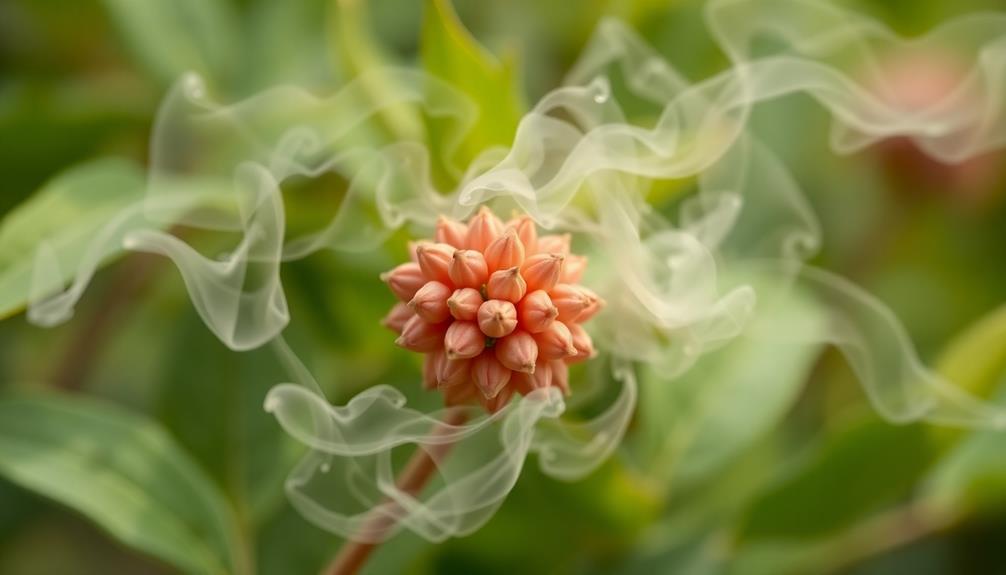 aromatic pungent distinctive fragrance