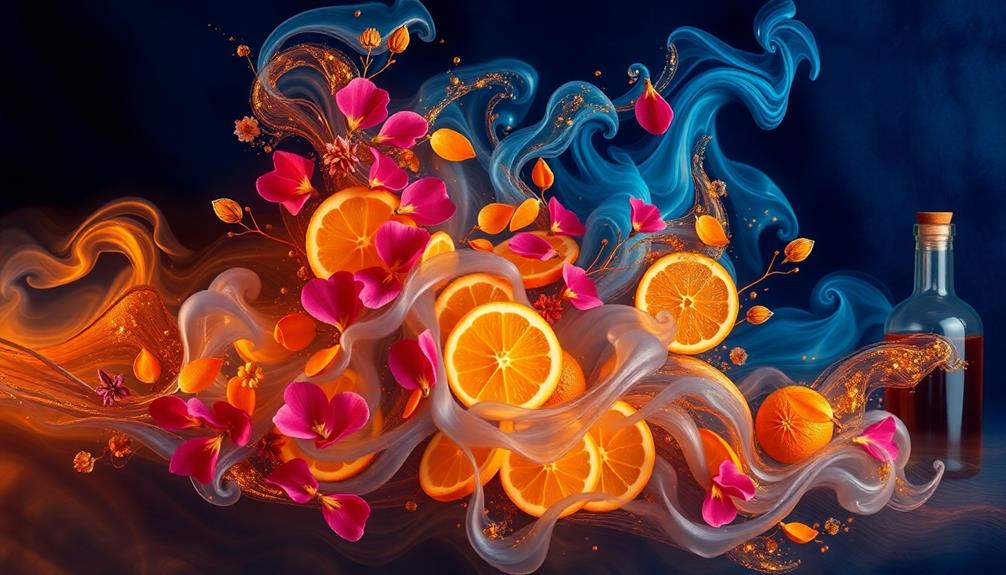 aromatic sensory experience detailed