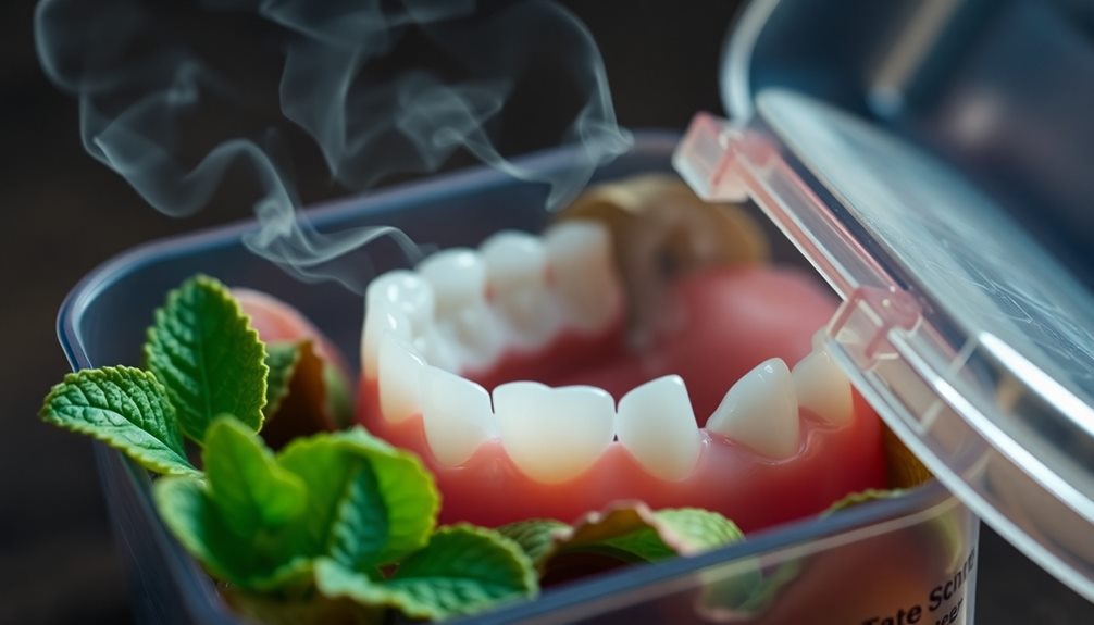 denture breath odor description