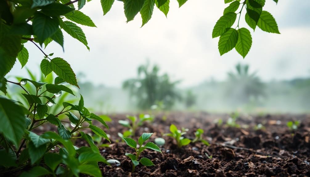 earthy rain scent