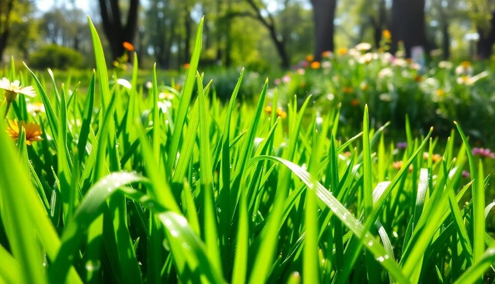 freshly cut grass aroma