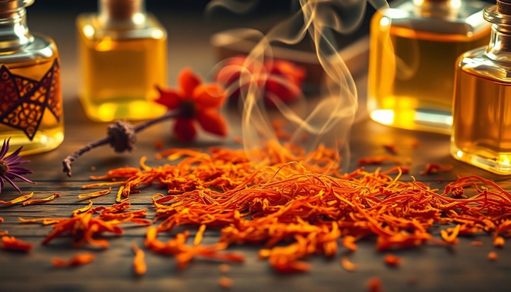 saffron infused fragrant notes