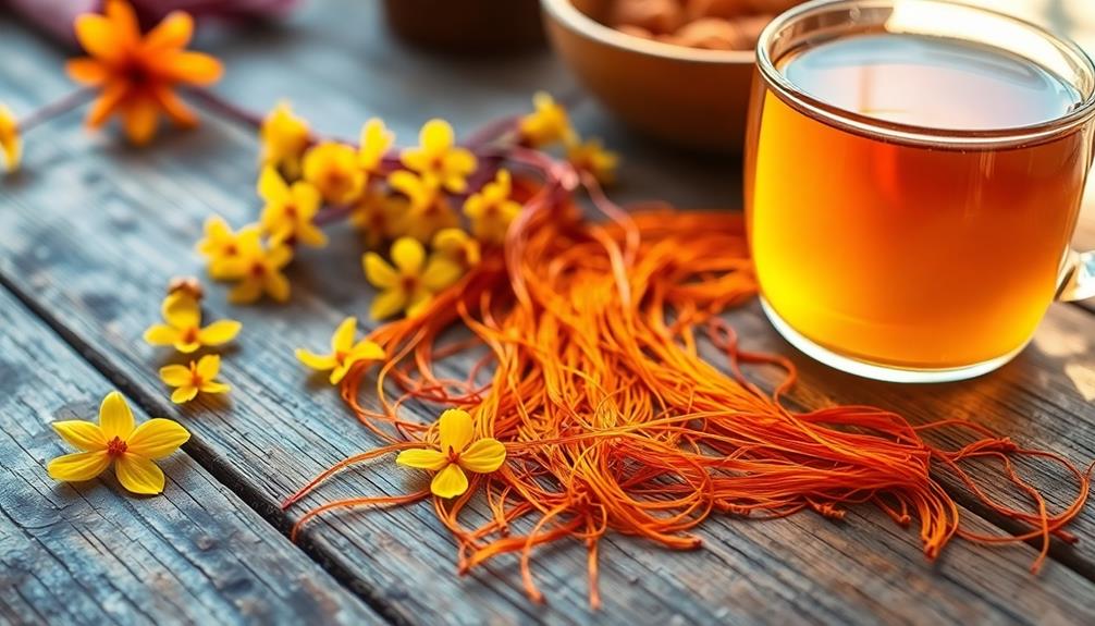 saffron s unique floral aroma