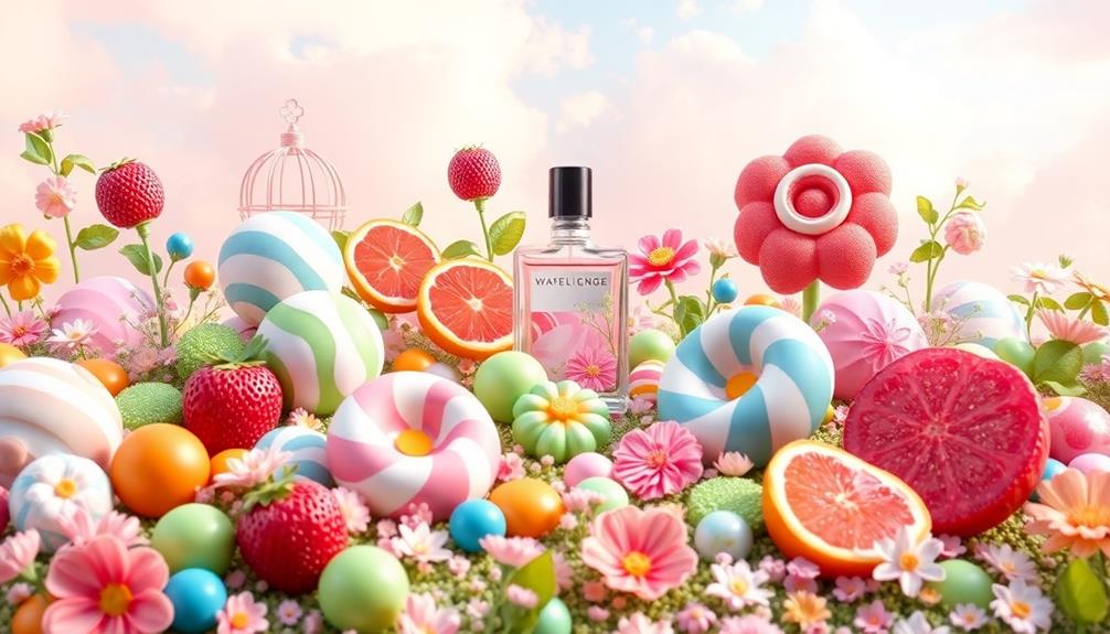 sweet sugary gourmand fragrance