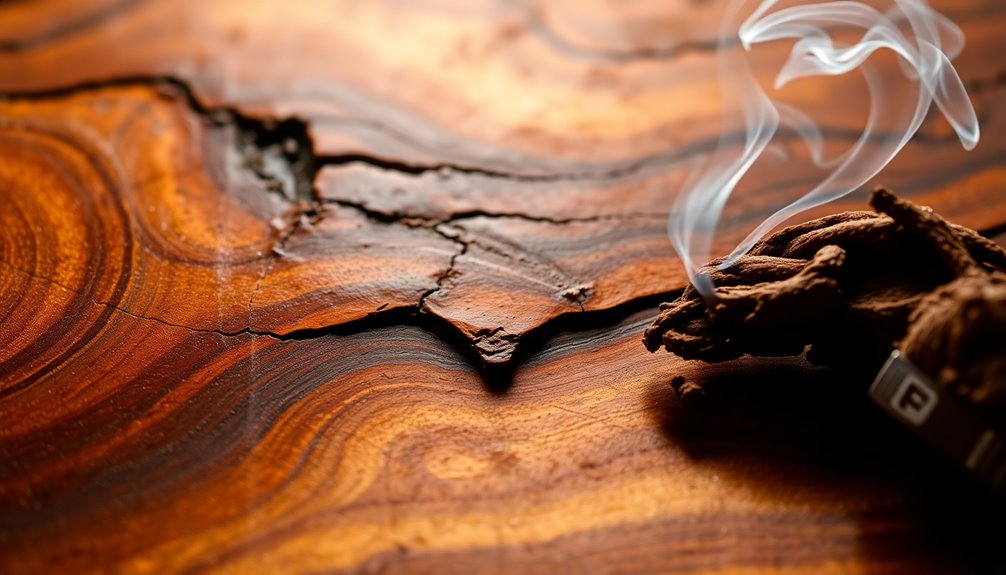 aromatic earthy fresh scent