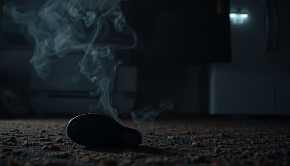 burning rubber smell causes
