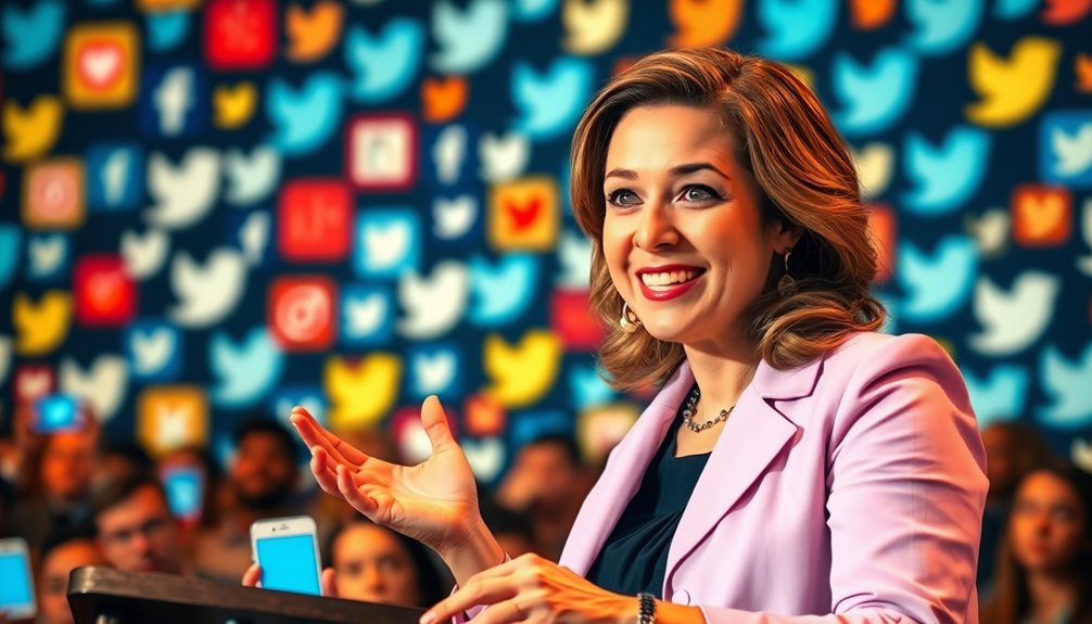 connecting via social platforms