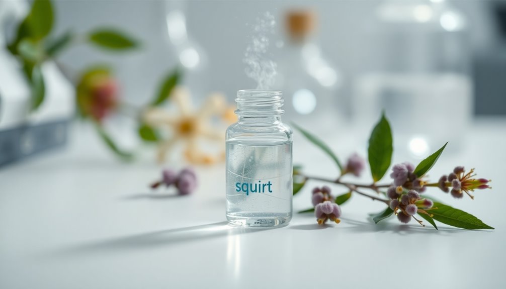 squirt composition and characteristics