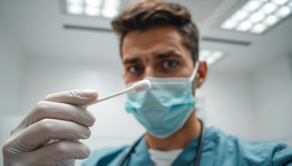 swabbing procedure steps outlined