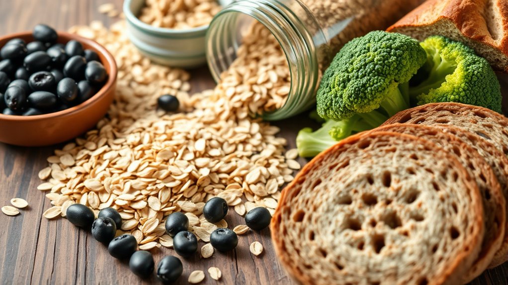 add fiber rich foods gradually