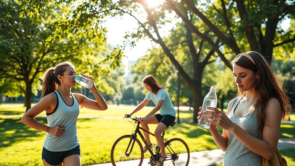 adjust hydration for climate