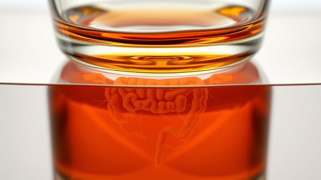 alcohol damages gut barrier