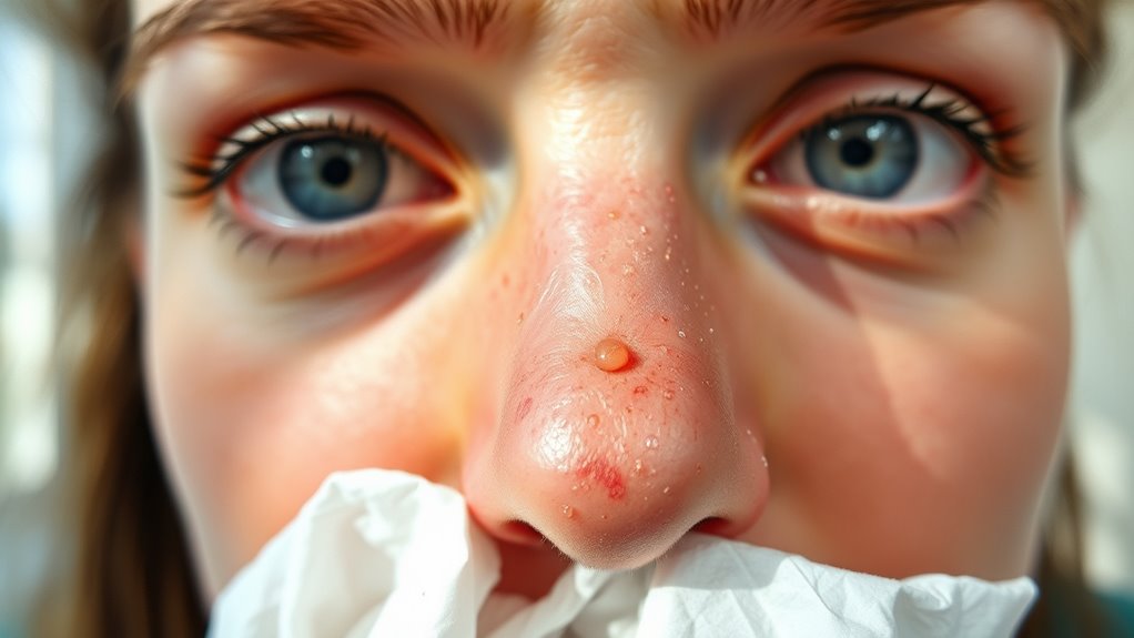 allergy signs versus cold