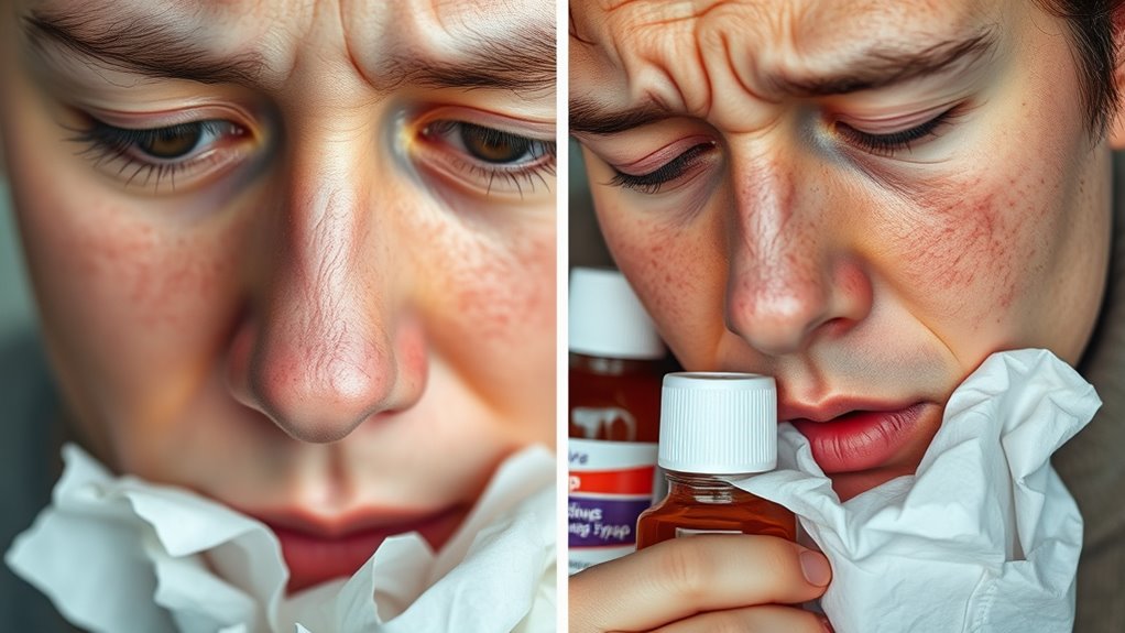 allergy versus cold symptoms