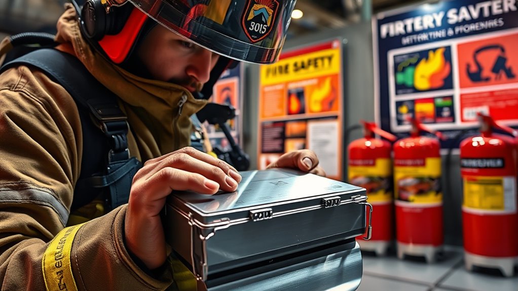 battery safety prevents fires