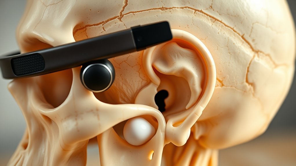 bone conduction sound transmission