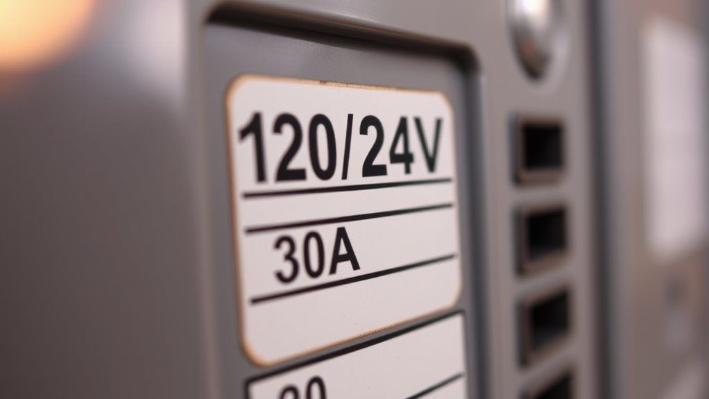 check voltage and amperage