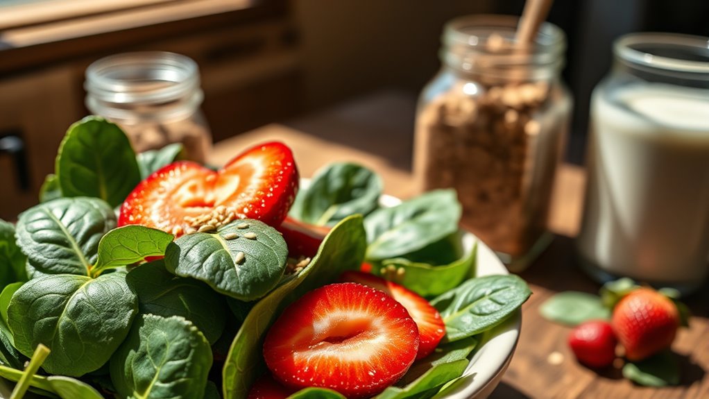 choose iron fortified plant products