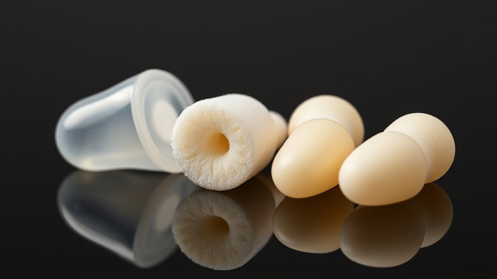 comfortable adaptable earplug materials