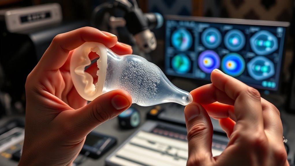 custom ear device manufacturing process