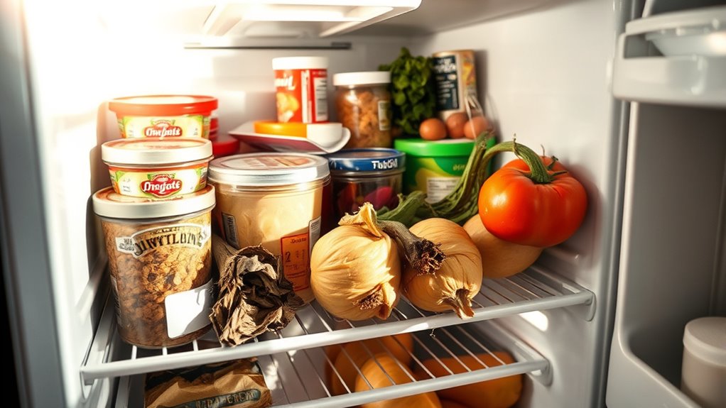 dispose spoiled food promptly