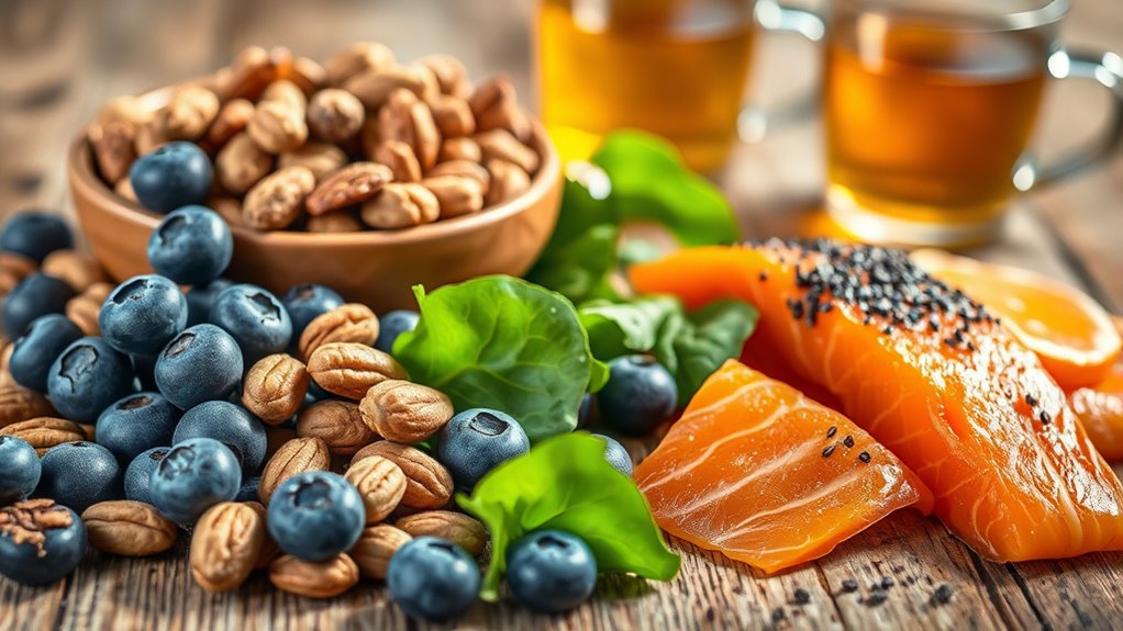 eat nutrient rich brain foods