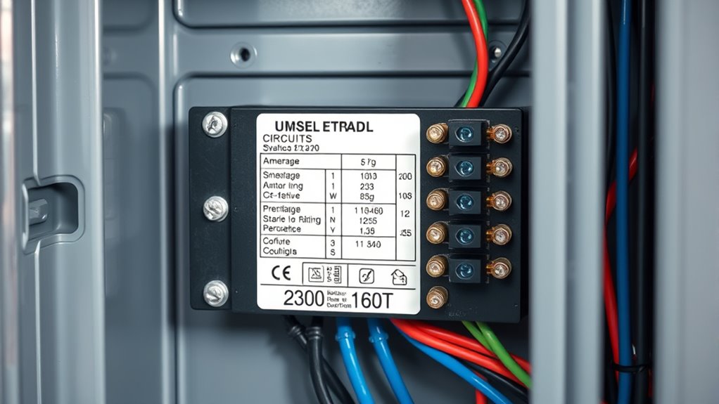 electrical system capacity details