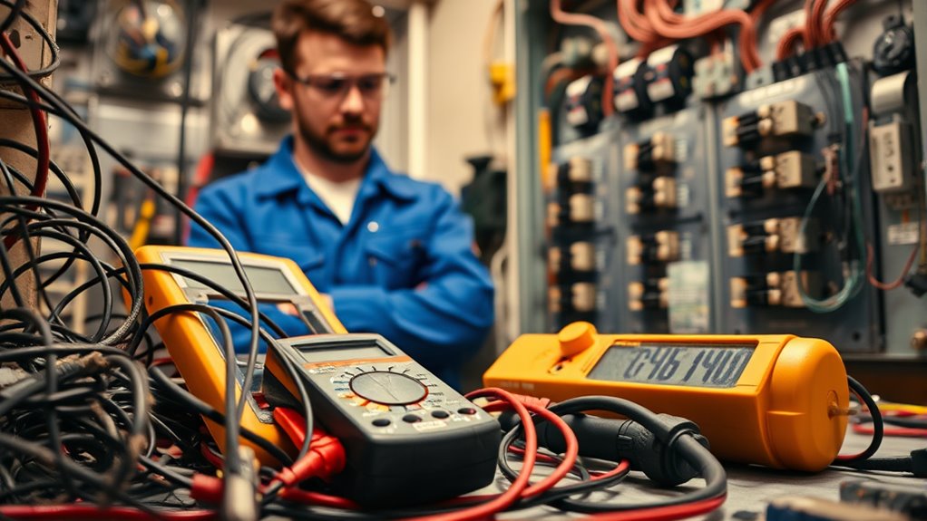 electrical system safety warnings