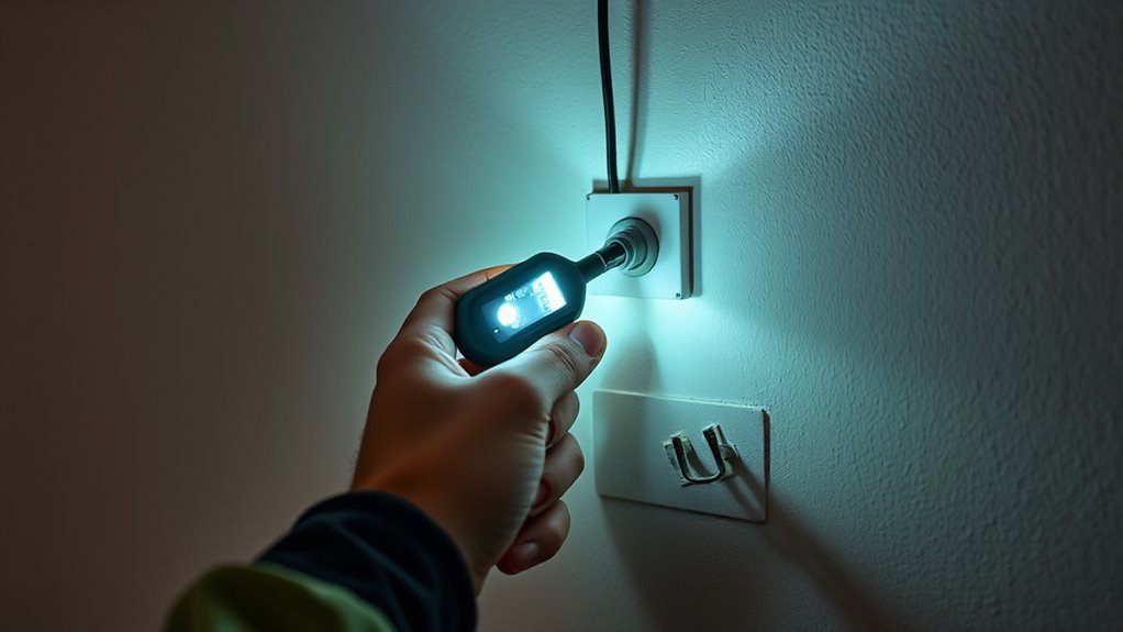electrical testing for faults