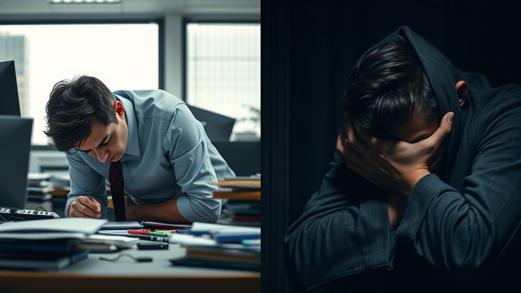 emotional versus physical symptoms