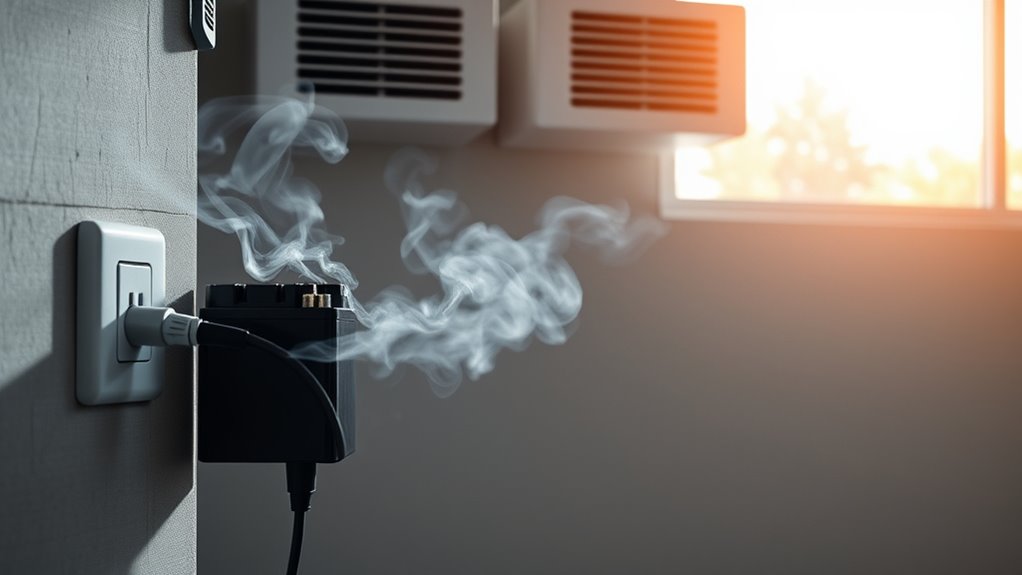 ensure proper battery ventilation