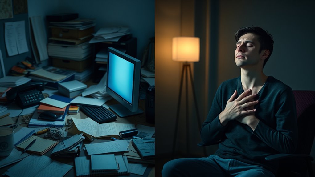 external events versus internal emotions