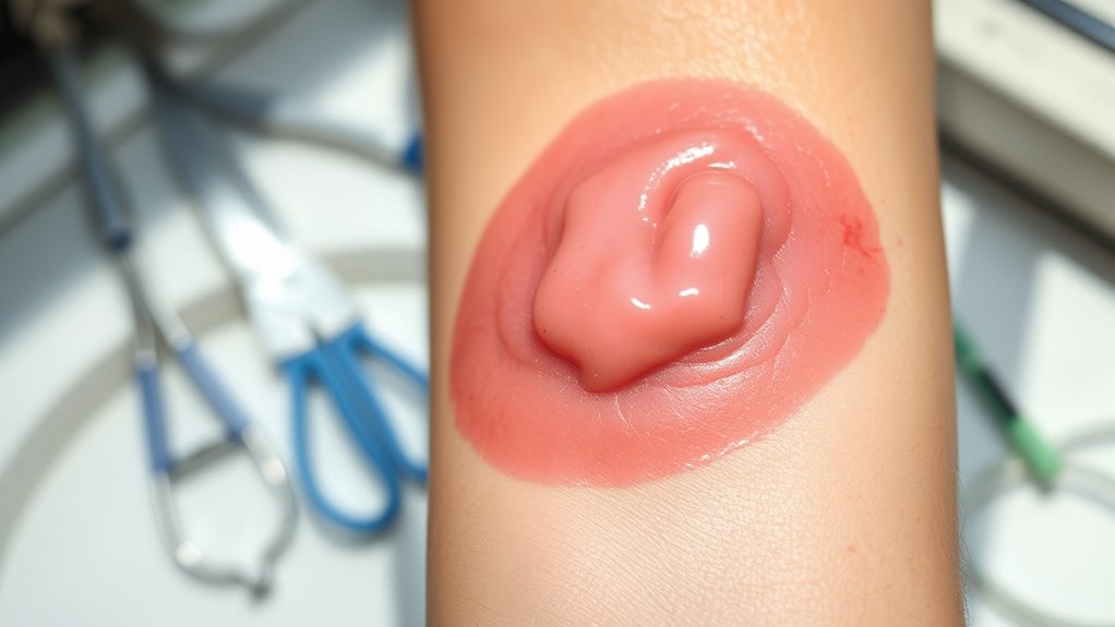 factors promoting keloid formation