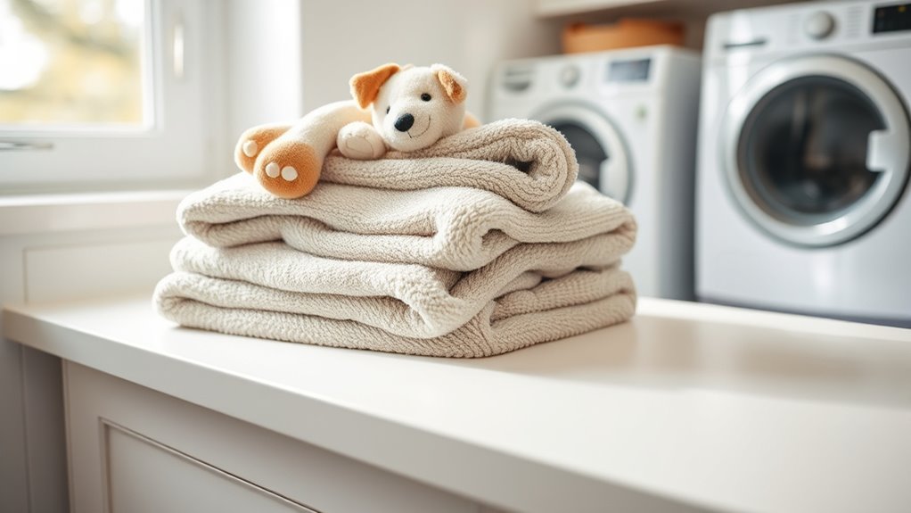 frequent pet bedding washing