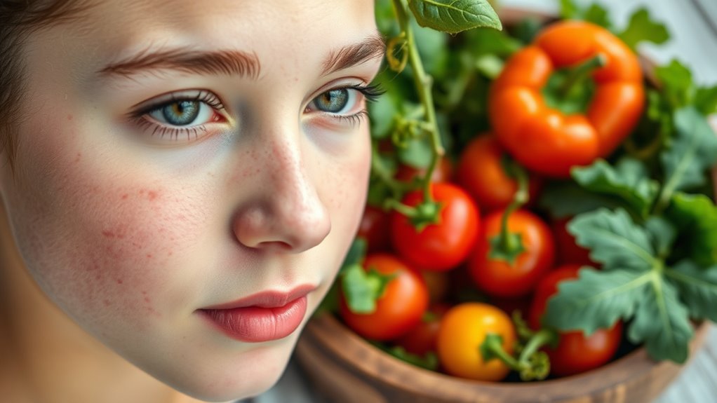 gut health impacts acne