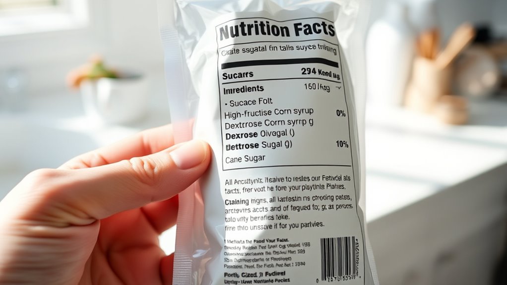 identify hidden sweeteners easily