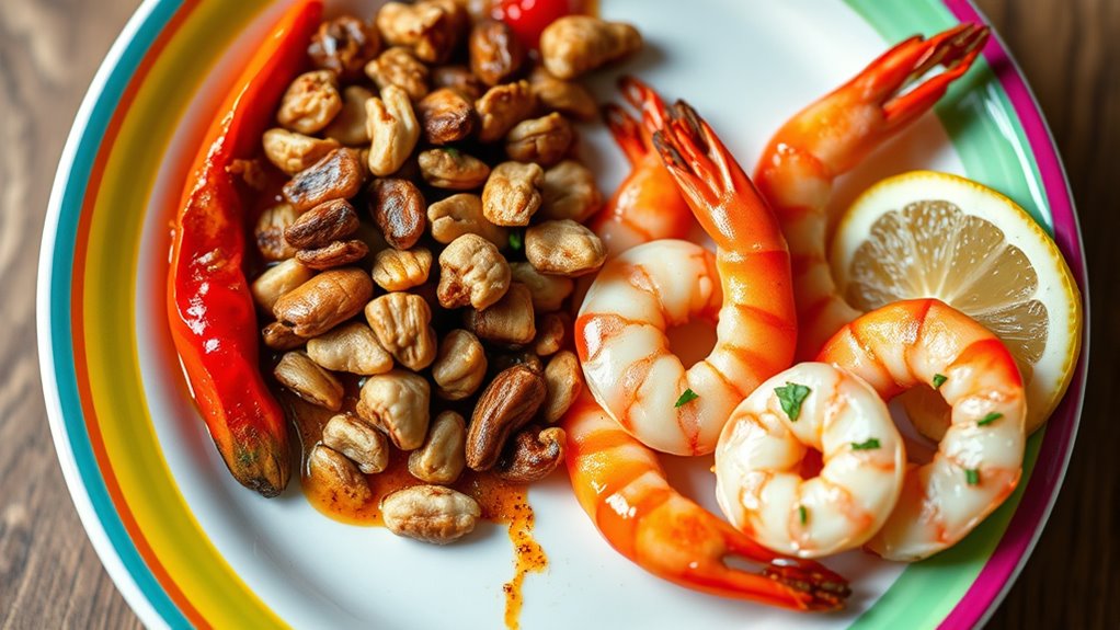 immune versus digestive reactions