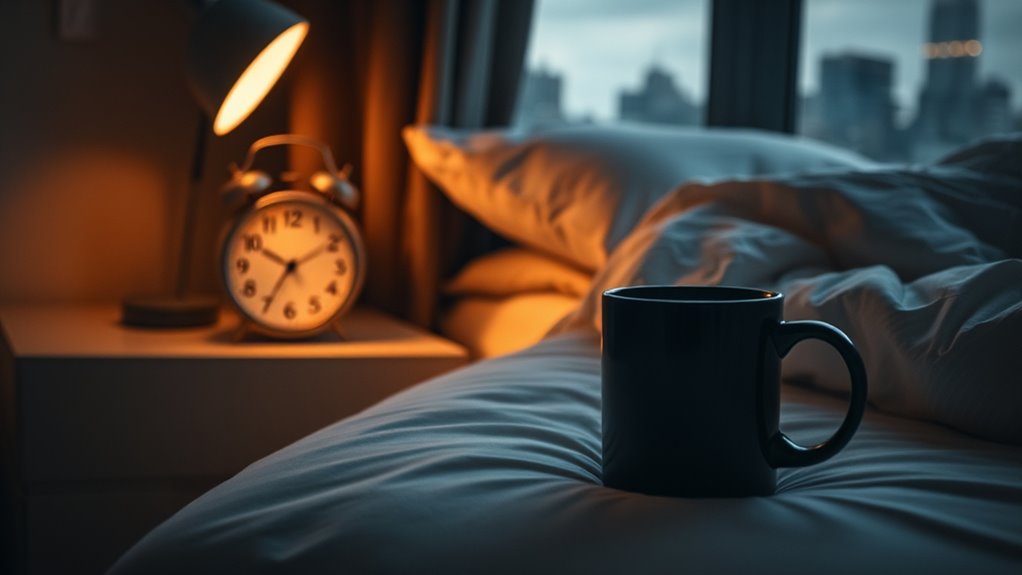 limit evening caffeine intake