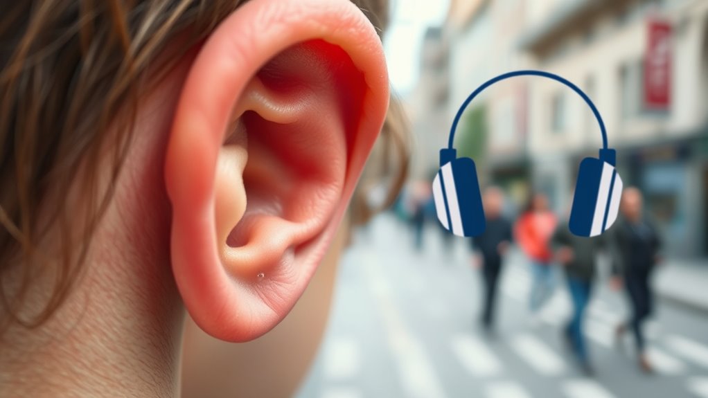 loud noises damage ear