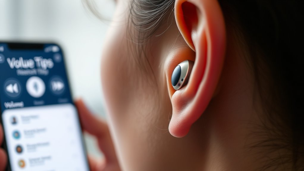 manage volume and listening time
