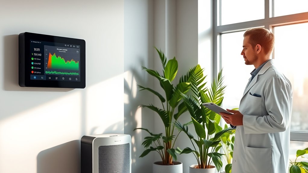 monitor air quality regularly