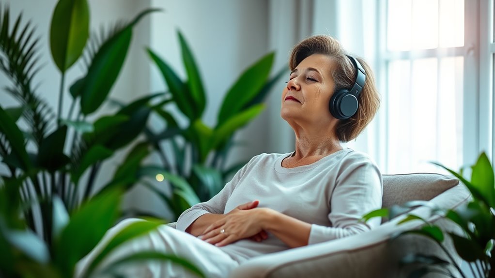 music reduces stress markers