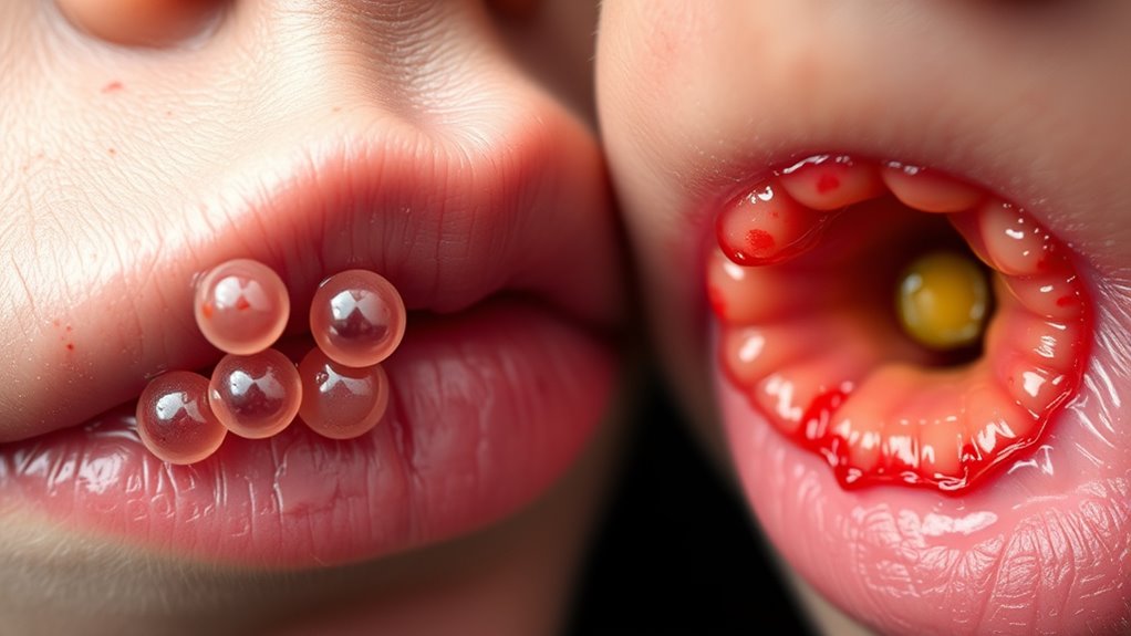 oral sores comparison guide