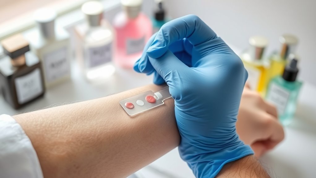 patch testing for fragrance allergies
