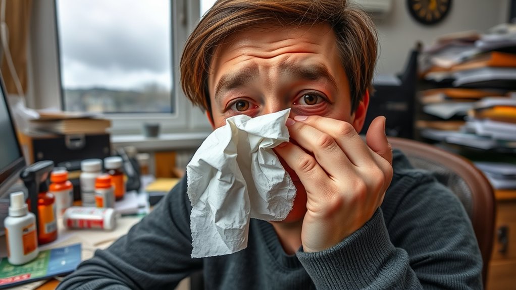 persistent allergy symptoms disrupt lifestyle