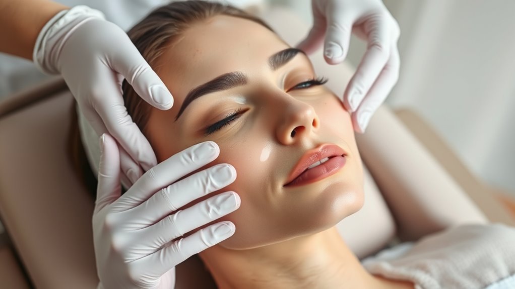 post peel discomfort management