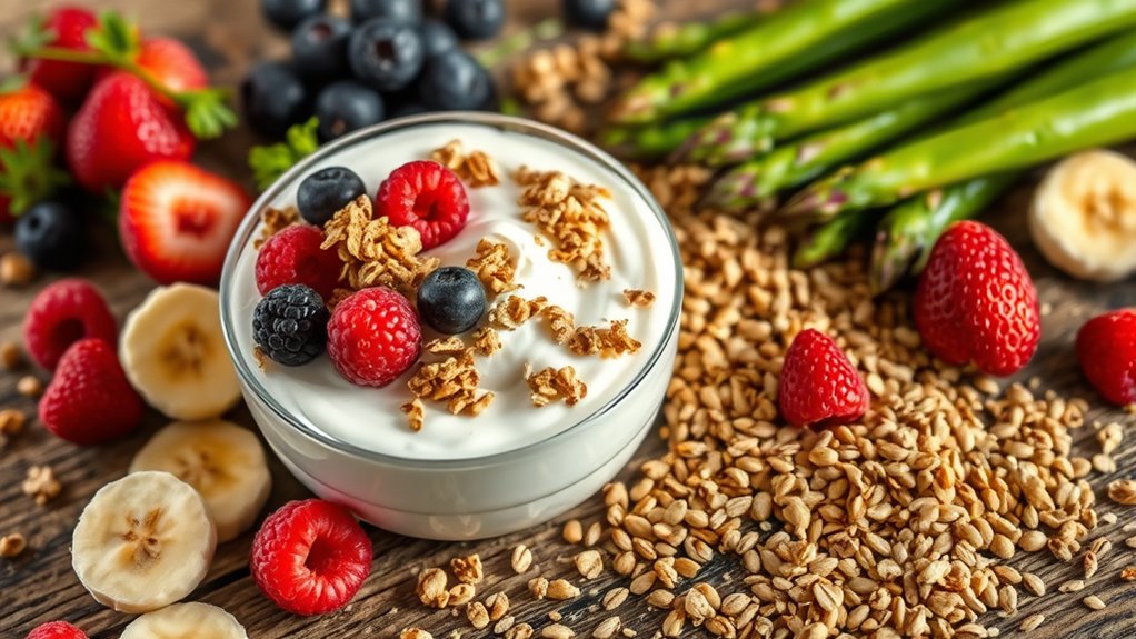 prebiotics nourish beneficial bacteria