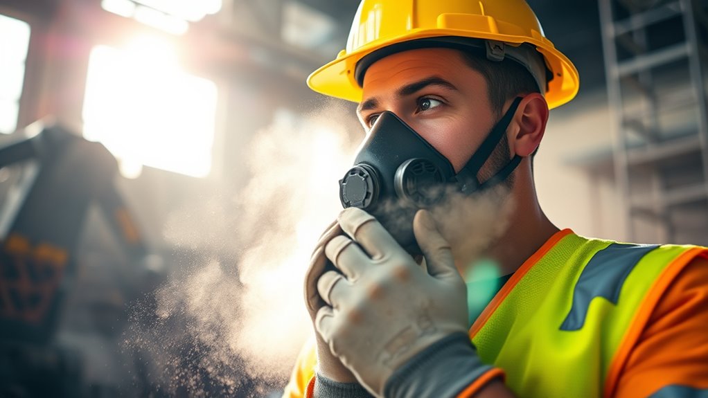 proper ppe for silica dust